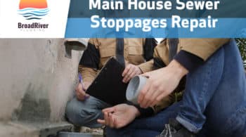 Main House Sewer stoppages Repair in Bluffton SC